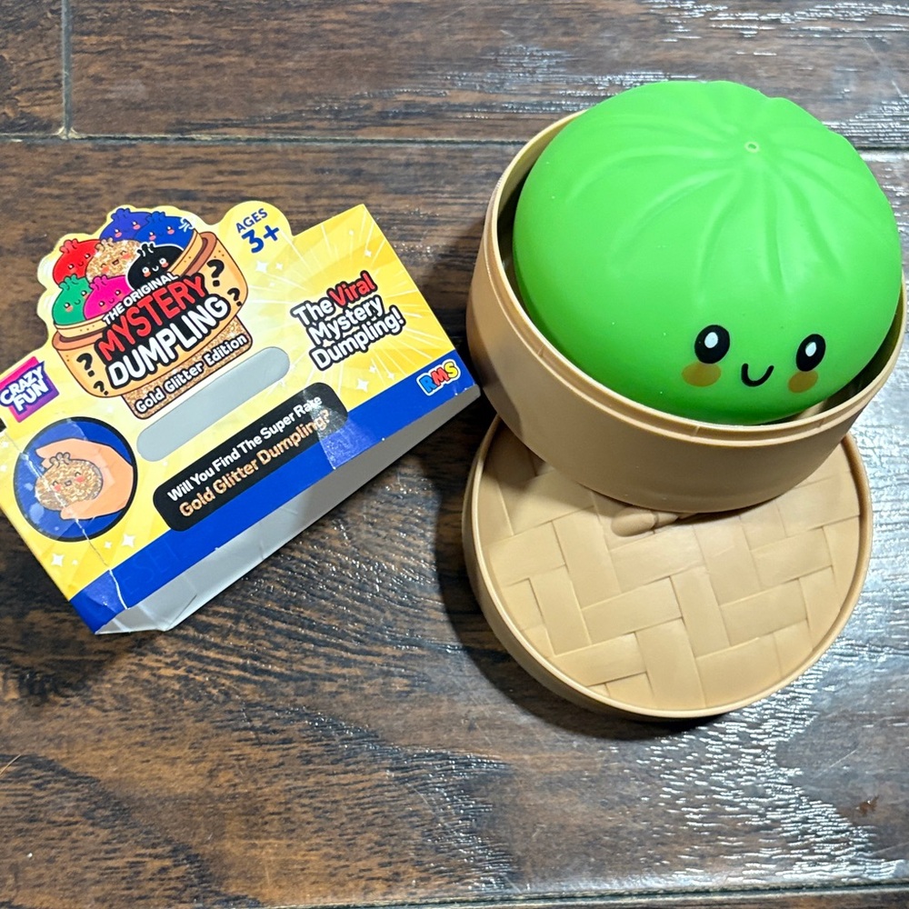 Viral Mystery Dumping- Opened Box but NEW Green Dumpling-